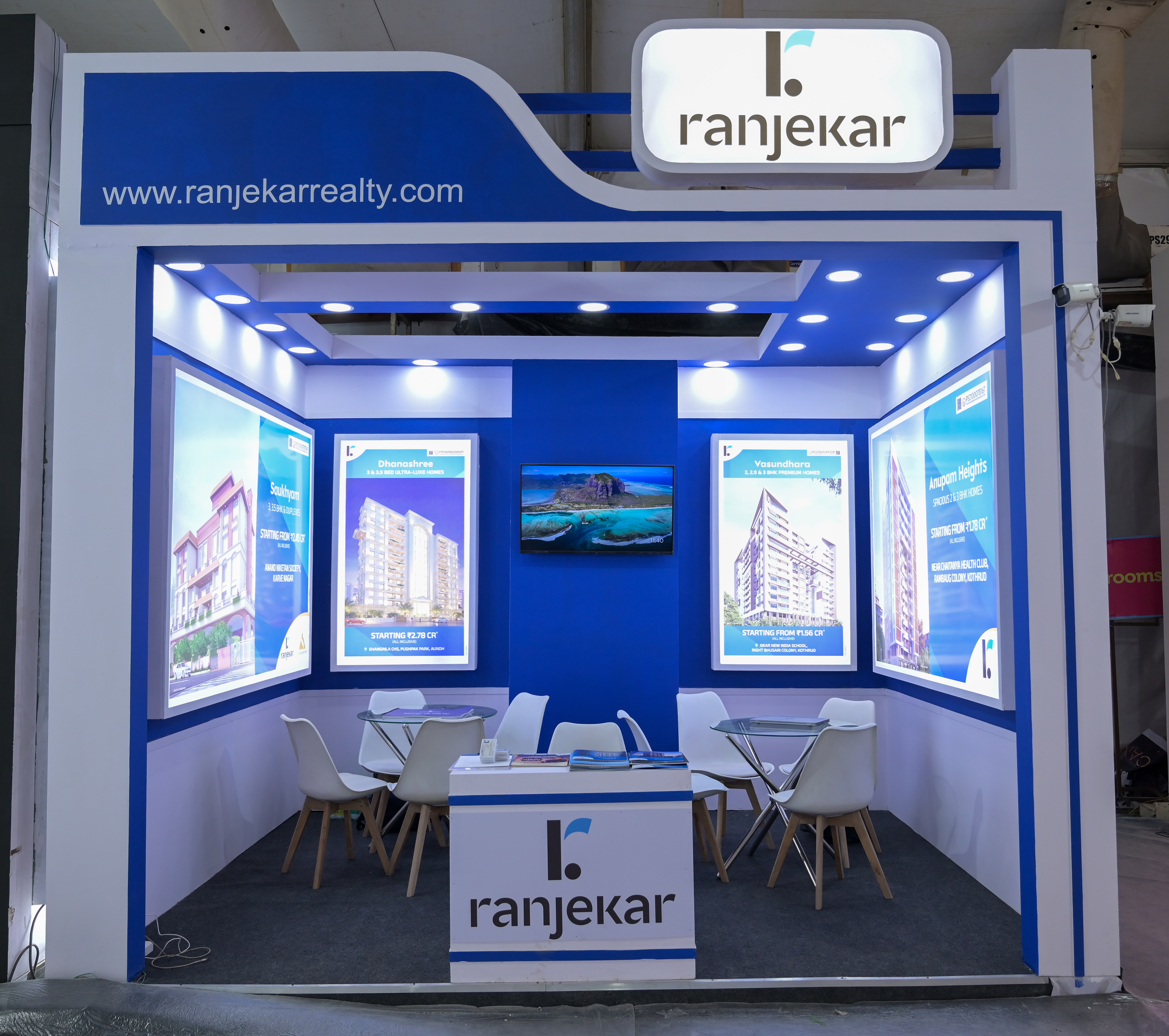 Ranjekar - Exhibition stall designed by Koncepts Work, photographed by IRPR Agency